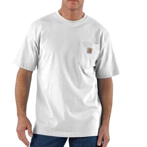 NWT Carhartt Men's Iconic K87 Classic White Tee